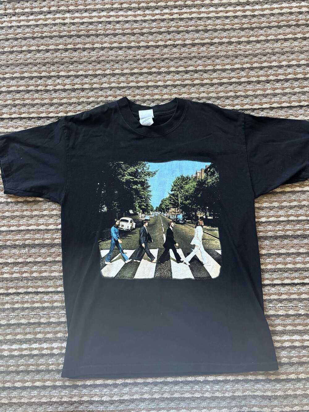 The Beatles Abbey Road Album Cover T-Shirt Size L